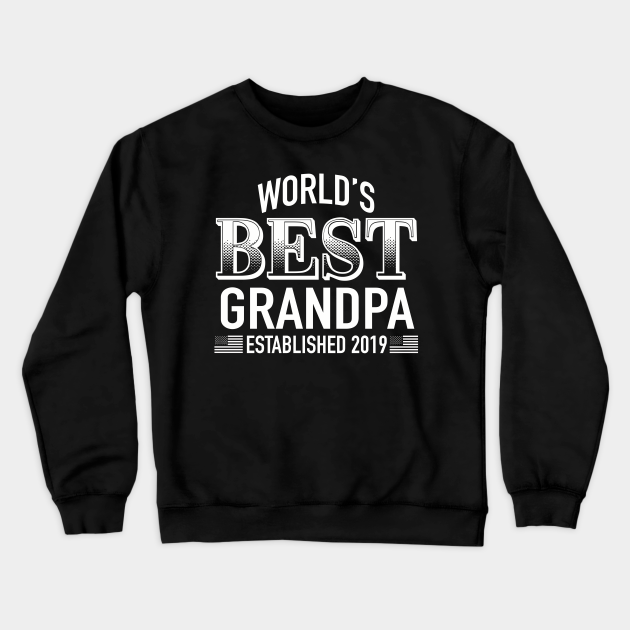 World's Best Grandpa Established 2019 | Funny T-Shirt gift