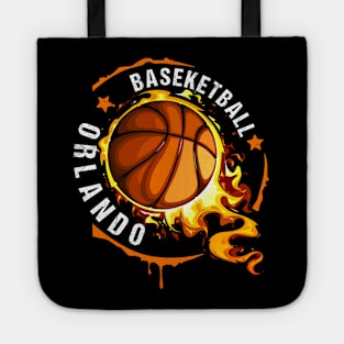 Graphic Basketball Name Orlando Classic Styles Team Tote