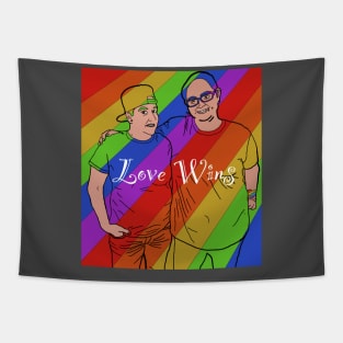 Love Wins - Lesbian Tapestry