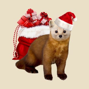 Xmas Pine Marten T-Shirt