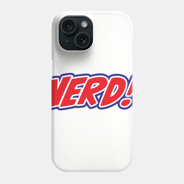 NERD Logo (Availability Constant) Phone Case by Ed Johnson Presents NERD! Merch