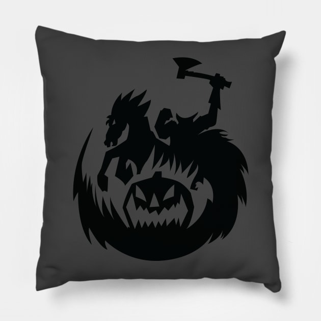 Headless Horsemen Pillow by jemarone