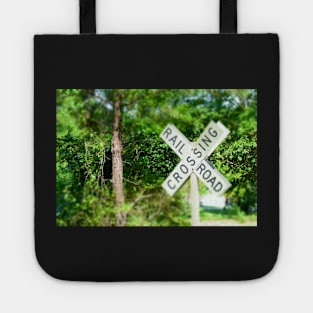 Rail Road Crossing Tote