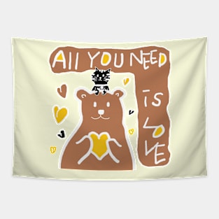 all you need is love Tapestry