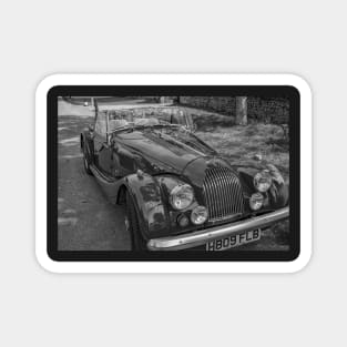 Front end of a hand built Morgan sports car Magnet