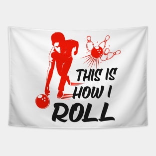 Bowling Bowling Ball Saying Bowler Gift Tapestry