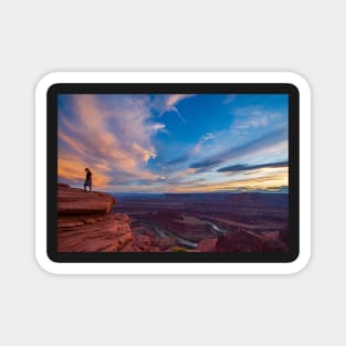 Sunset at Dead Horse Point Magnet