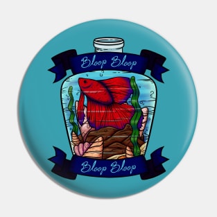 Fish in a Bottle Pin