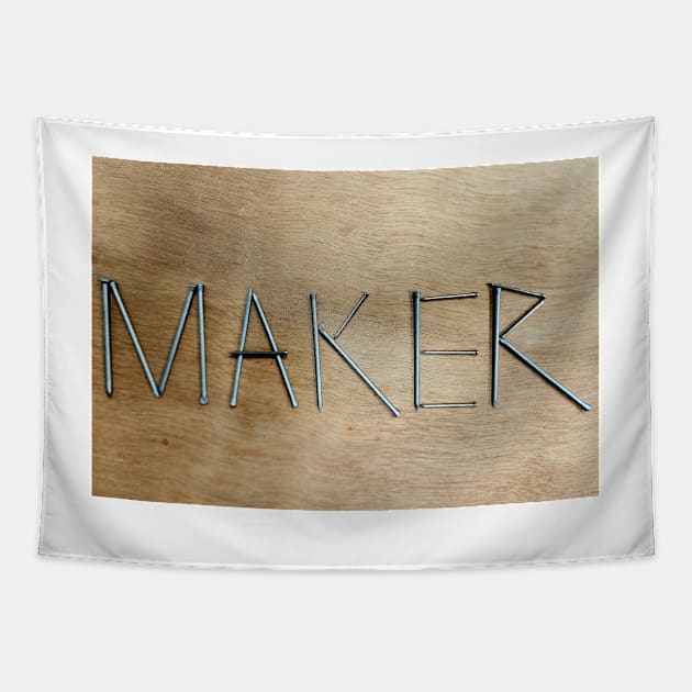 Home Made Maker Tapestry by laceylschmidt