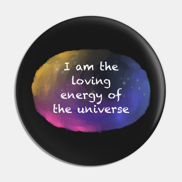 Inspirational affirmation Sticker Pin by ColorsHappiness