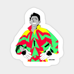 el brody inmortal jorge campos, mexican legendary goal keepeer in soccer Magnet