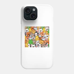 Cute little animals cartoon Phone Case