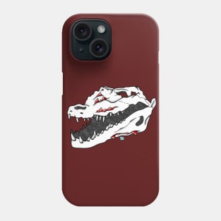 Crocodile x Red Jasper Phone Case