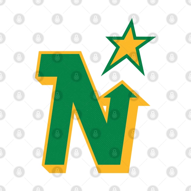 Classic Minnesota North Stars Hockey 1991 by LocalZonly