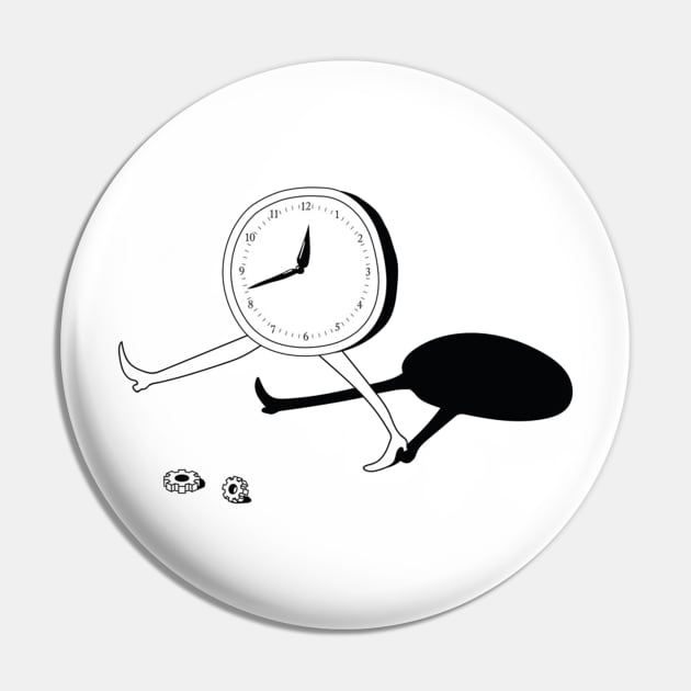 Walk clock time pass Pin by DroidVillain