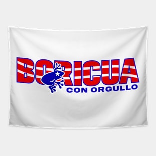 Boricua con orgullo Tapestry