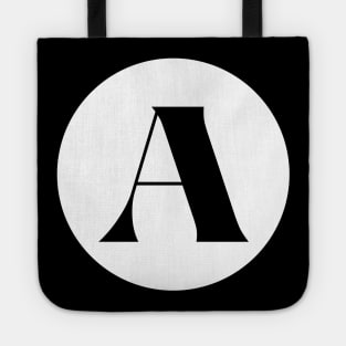 A (Letter Initial Monogram) Tote