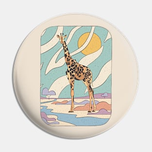 Giraffe Pin