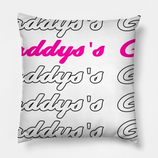 daddy's girl Pillow