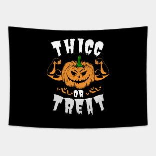 Halloween Thicc Or Treat Tapestry