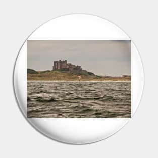 Bamburgh Castle by sea Pin