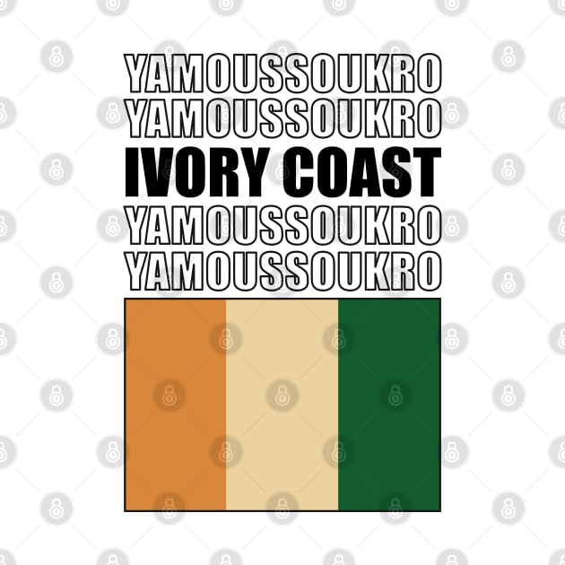 Flag of Ivory Coast by KewaleeTee