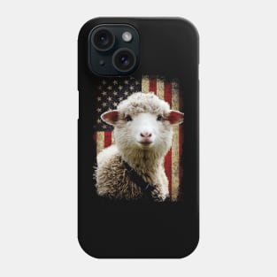 Woolly Wonders Sheep Chronicles, Stylish Tee Extravaganza Phone Case