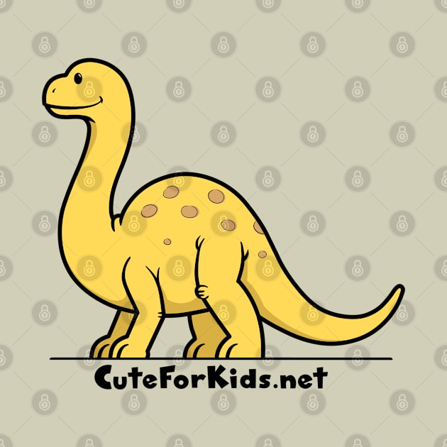 CuteForKids - Brontosaurus - Branded by VirtualSG