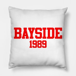 Bayside 1989 (White) Pillow