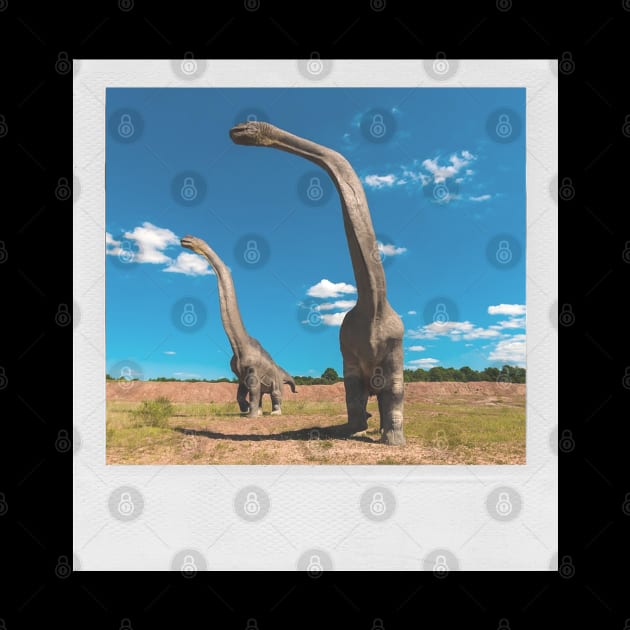 Dinosaur Brachiosaurus 65 Million Year Old Photo Jurassic Period Paleontology Picture by blueversion