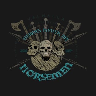 Vintage Heroes Never Die Norsemen T-Shirt