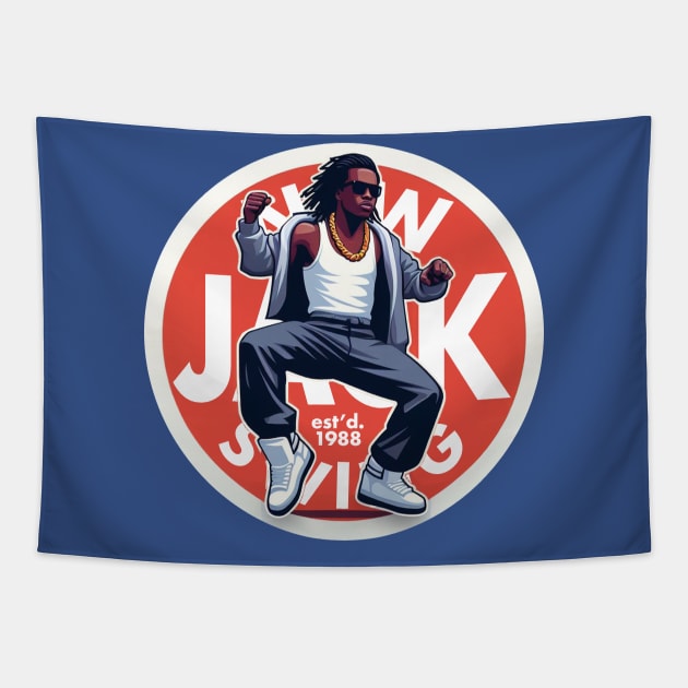 New Jack Swing V3 Tapestry by PopCultureShirts