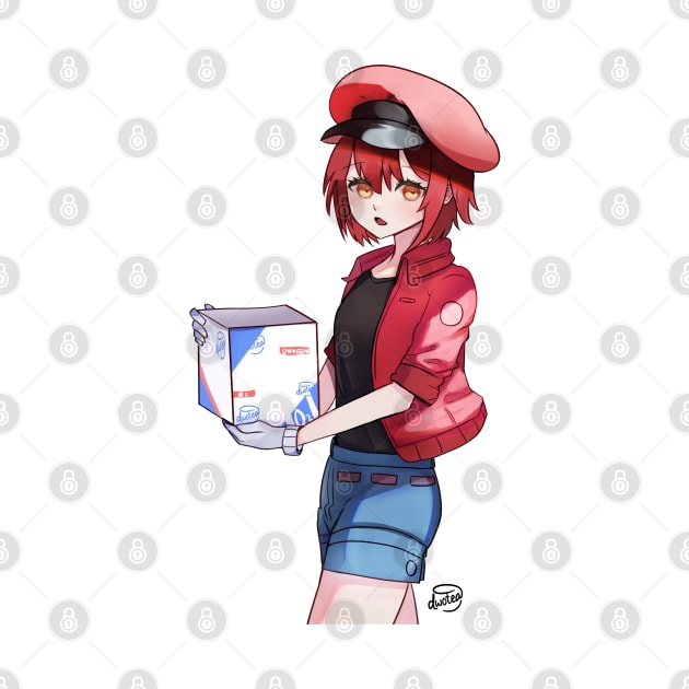 red blood cell by  dwotea