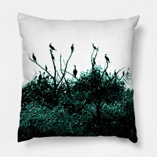 Cormorants Pillow