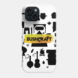 Bushcraft collage Phone Case