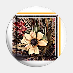 Autumn Flowers Pin