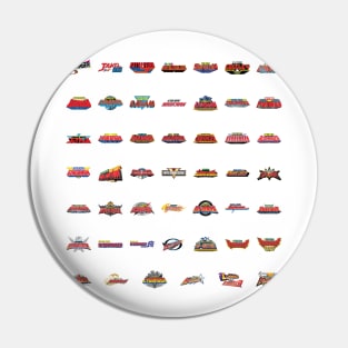 Super Sentai, Beginning to Now! Pin