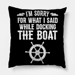 The boat ship pirate Pillow