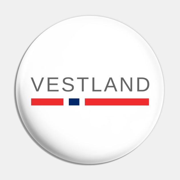 Vestland Norway Pin by tshirtsnorway