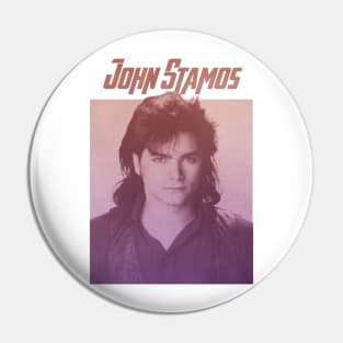 John Stamos Retro Pin