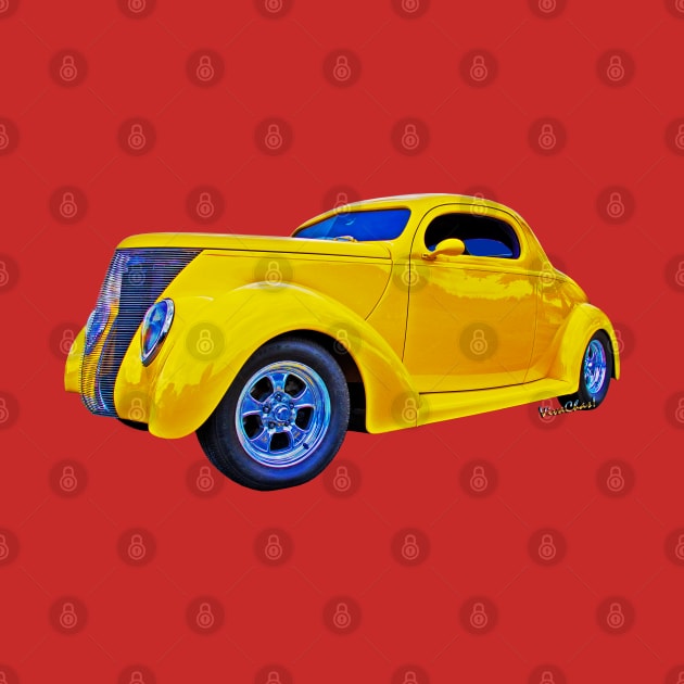 Yellow Ford Coupe by vivachas