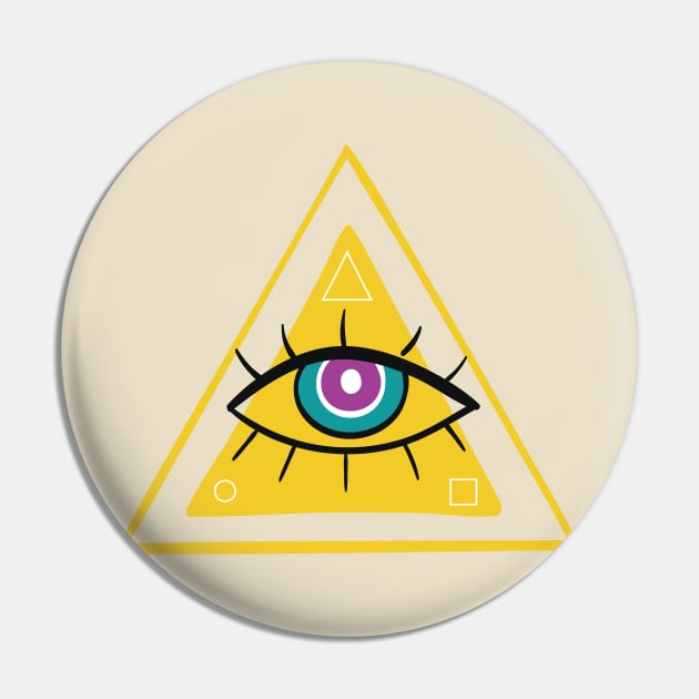 Evil Protection Pin by MINIMAL`