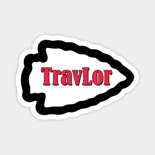 Kansas City Chiefs - Travis & Taylor Magnet