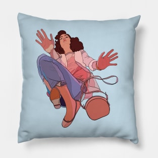 WOMAN SUSPENDED Pillow