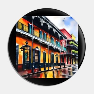 Memories of New Orleans - Bourbon Street Pin