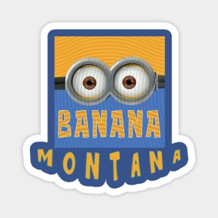 MINIONS USA MONTANA Magnet