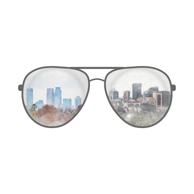 Twin Cities Sunglasses by andybirkey