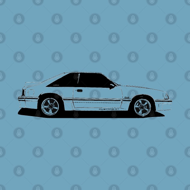 Ford Mustang GT (fox body) by mal_photography