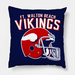 Fort Walton Beach Vikings football Pillow