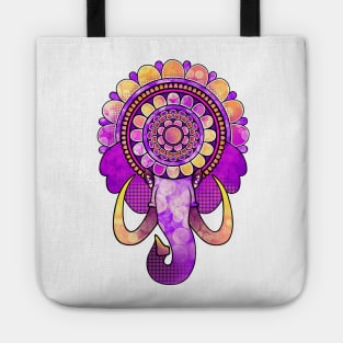 Purple Zenelephant Tote